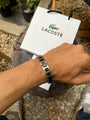 Silver-black Lacoste