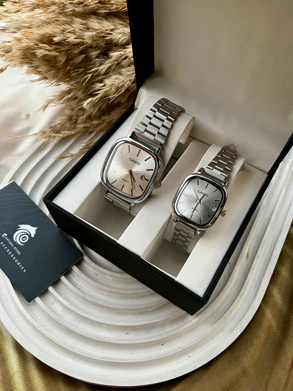 Casio box “black-silver-silver black”