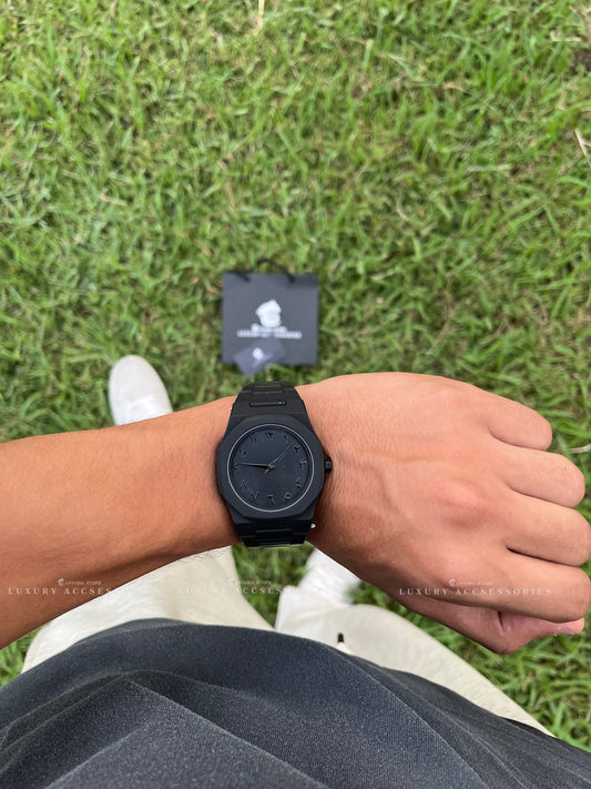 Black -Polycarbonate watch