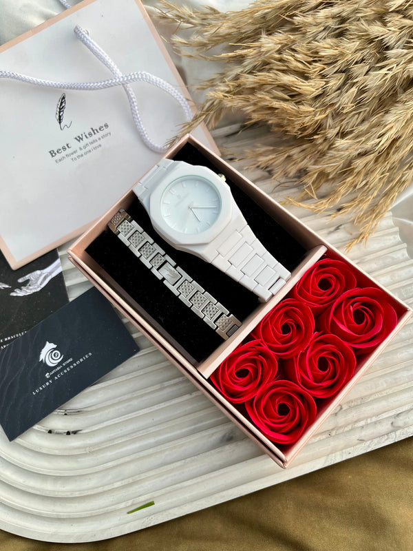 White Carpon - Silver Lacoste Box