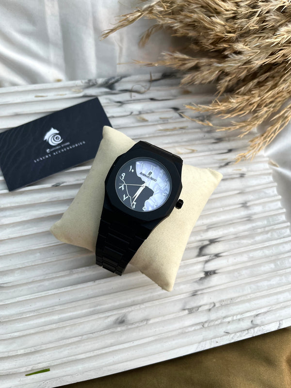 Black -Silver Carpon Box