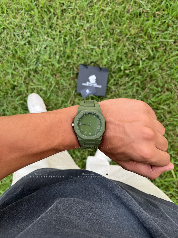 Olive Green- Polycarbonate watch