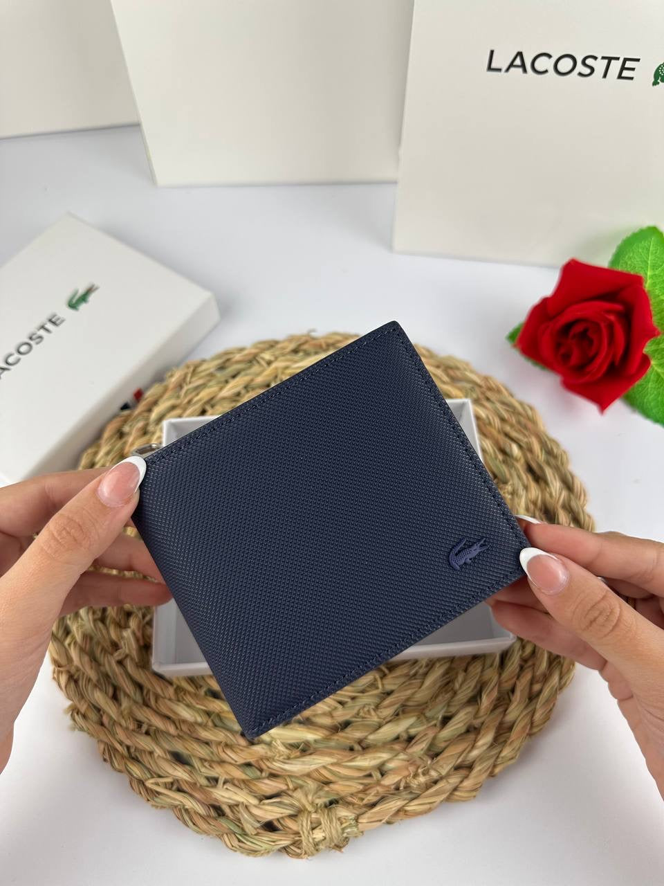 Lacoste Blue Wallet