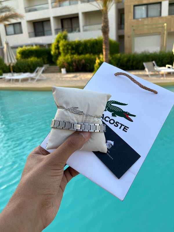 Silver original Lacoste 2