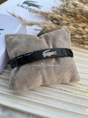 Blue black New edition-Lacoste bracelet