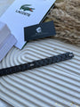 Wide Black Lacoste