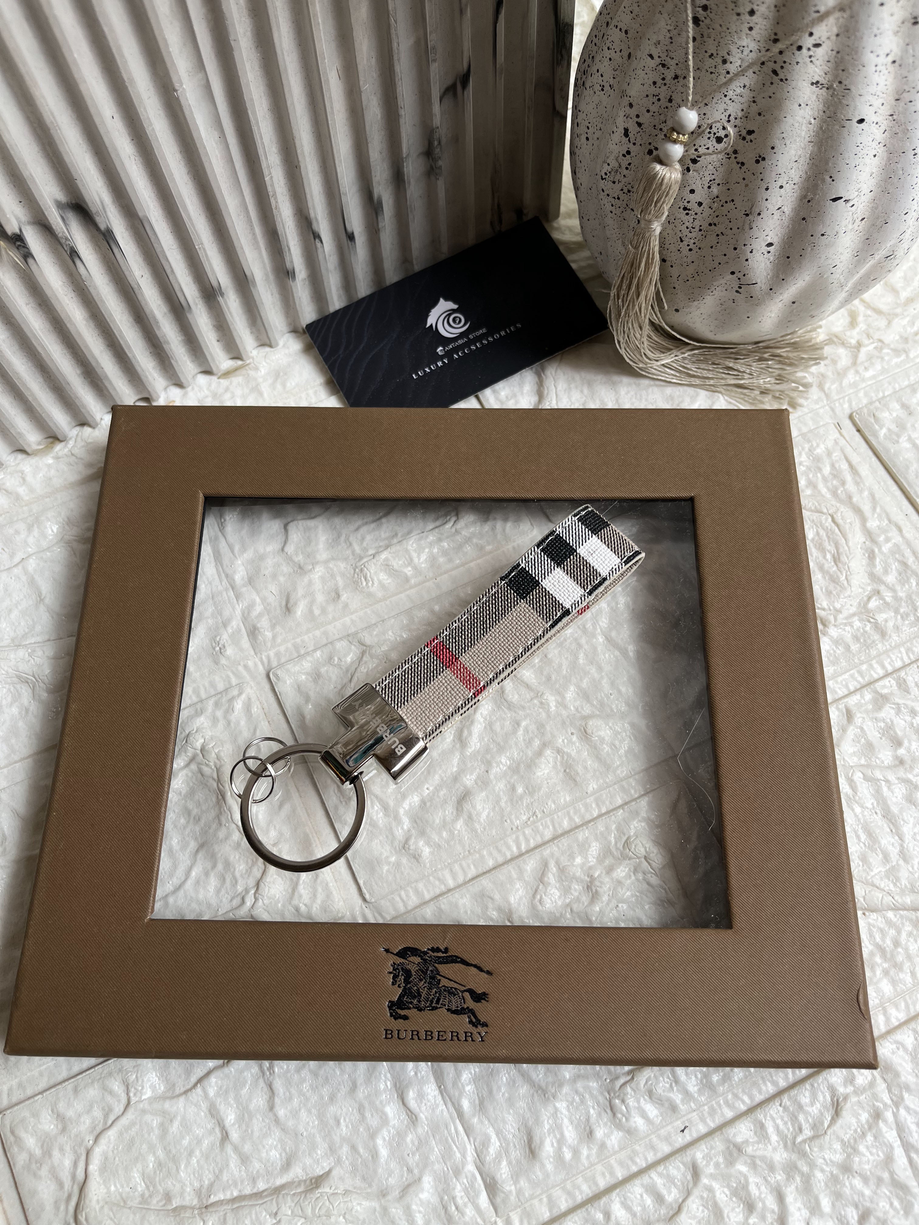 Premium Burberry Leather Gift Box