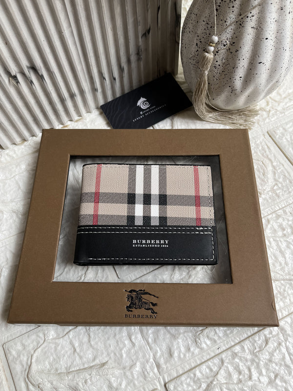 Premium Burberry Leather Gift Box