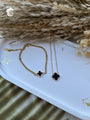 Black Flower Set