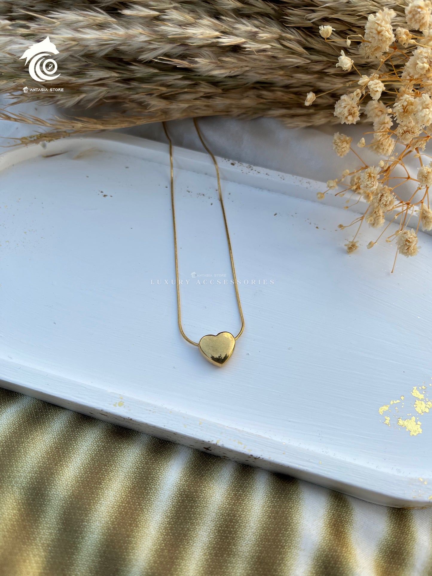 Golden Small Necklace