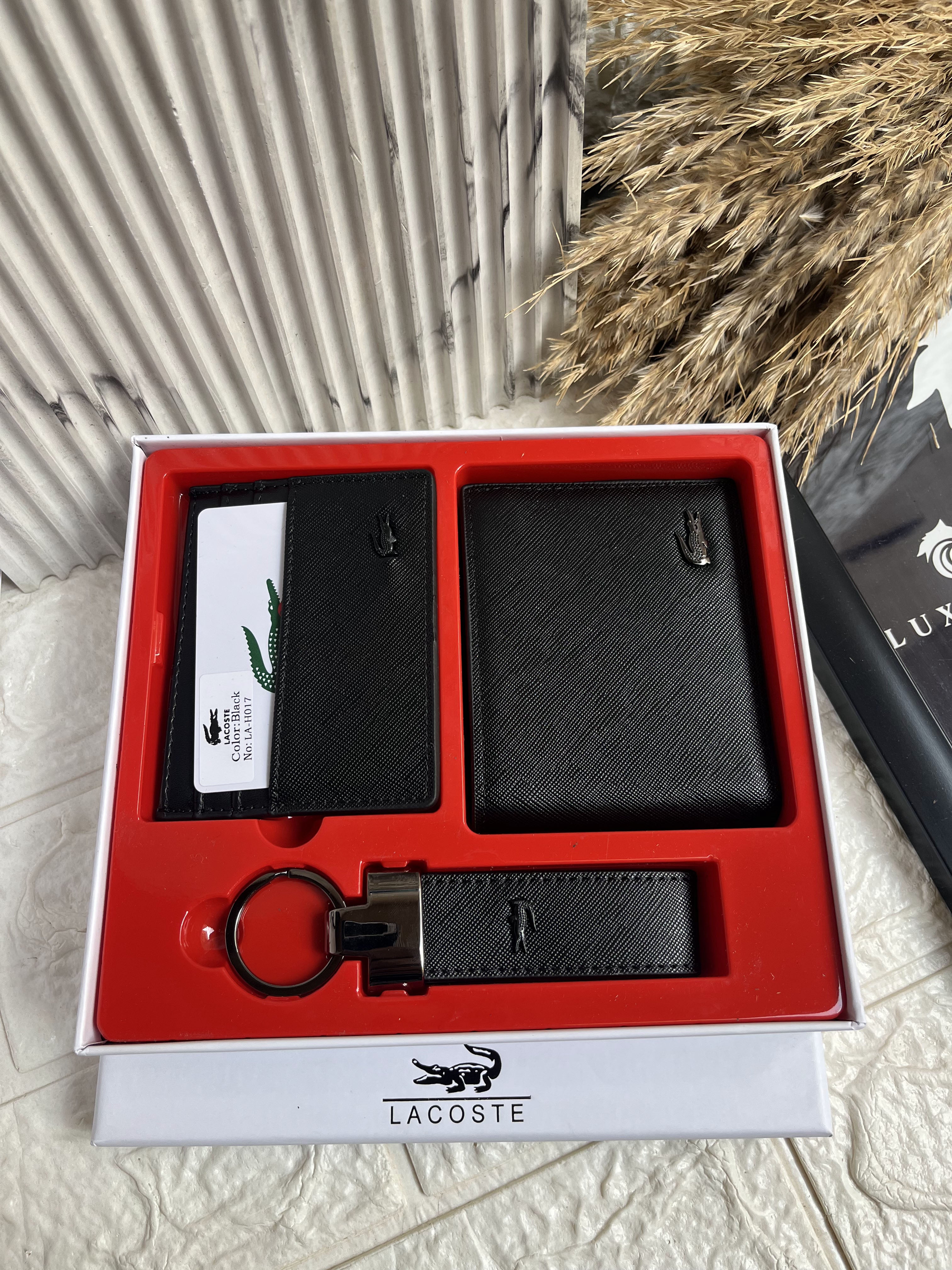 Premium Black Lacoste Gift Box