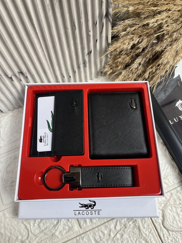 Premium Black Lacoste Gift Box