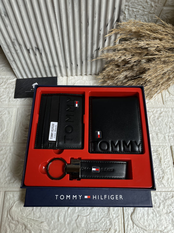 Premium Tommy Hilfiger Leather Gift Box