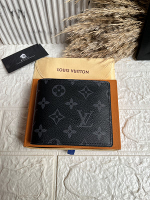 L-V Black Wallet