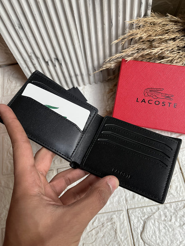 Blue Lacoste Wallet