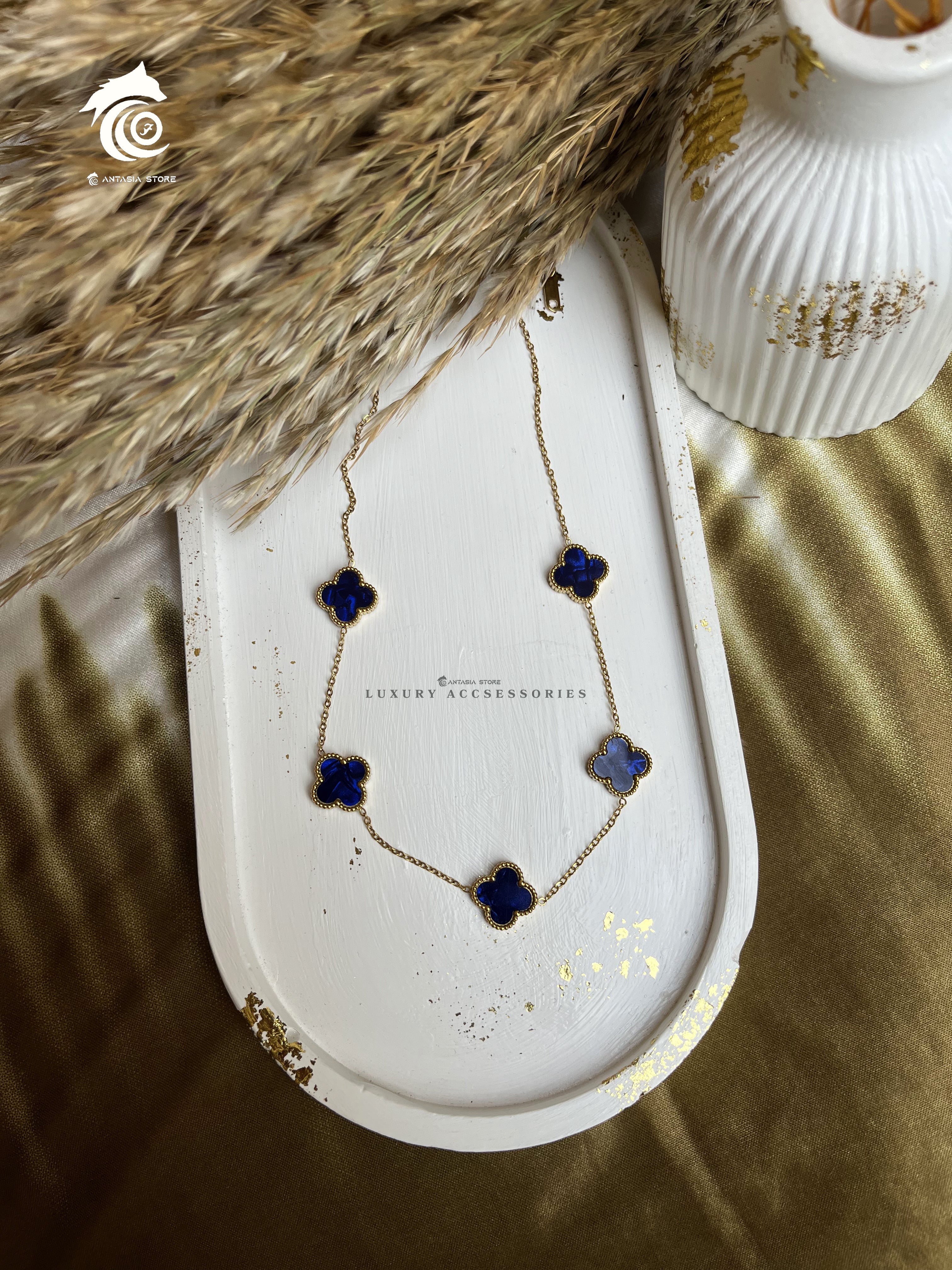 Gold Vancleef Necklace-all colors