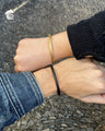 Braided Wrapped Couples Bracelet