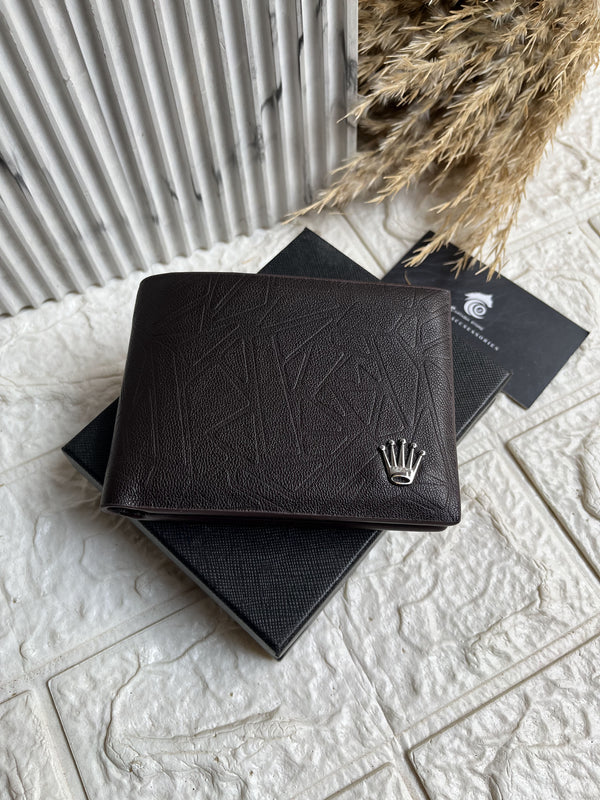Brown Rolex Wallet