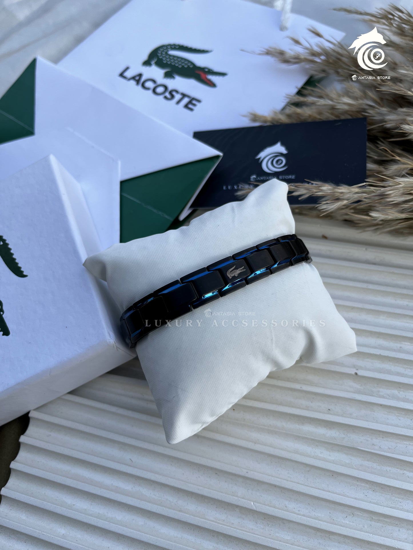 Black& Blue Lacoste Bracelet 1