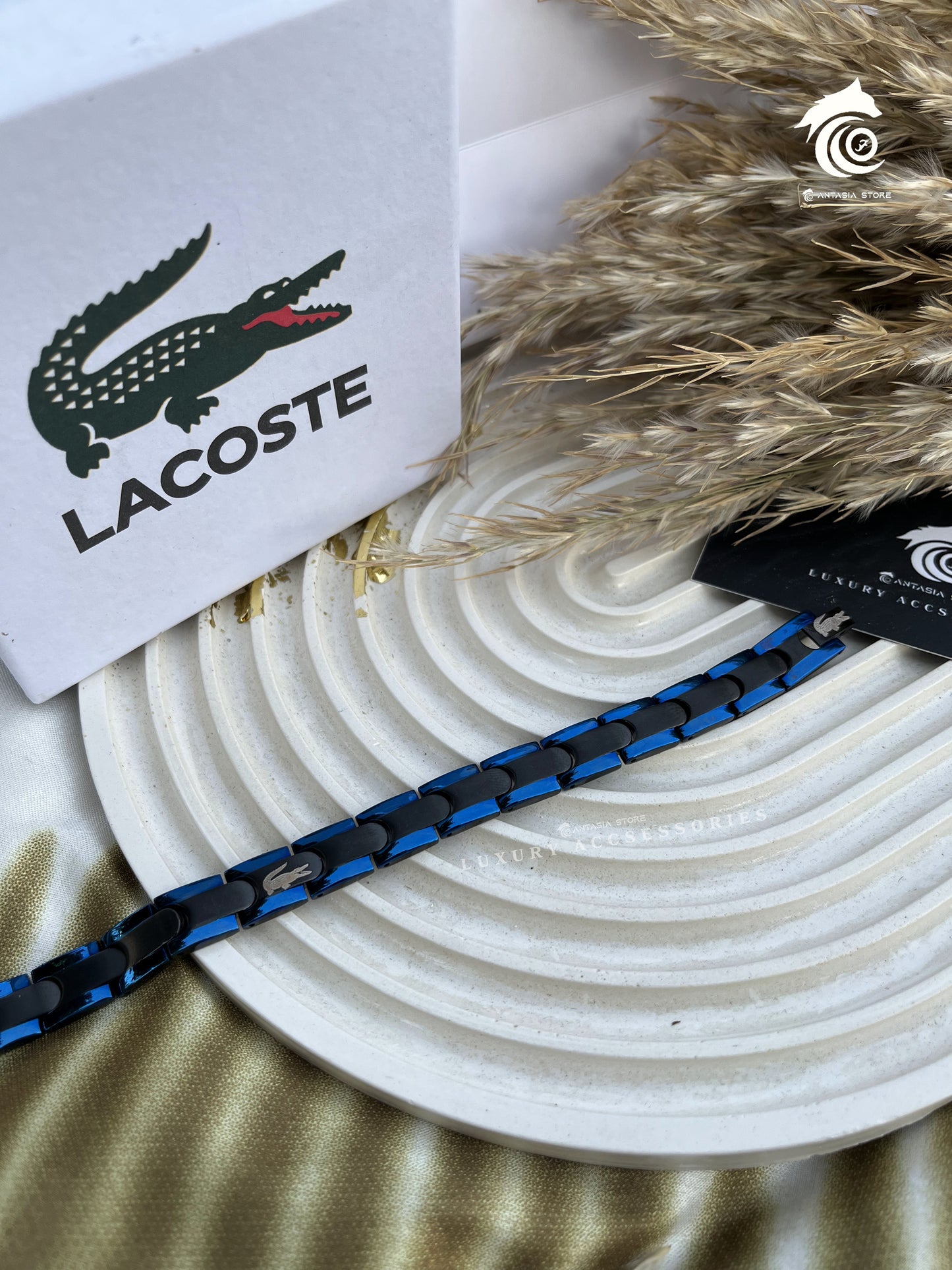 Black& Blue Lacoste Bracelet 2