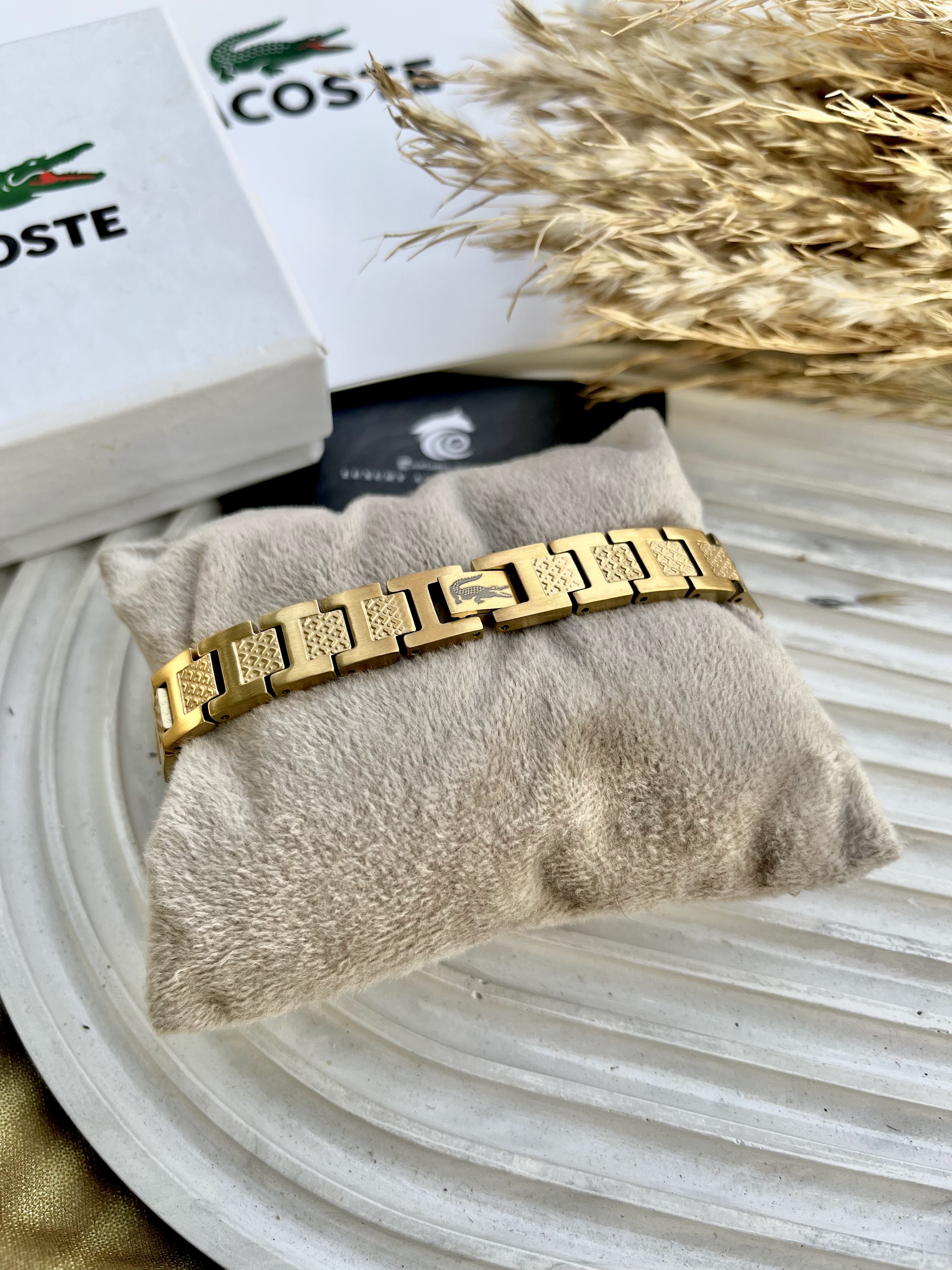 Gold Lacoste Bracelet 3