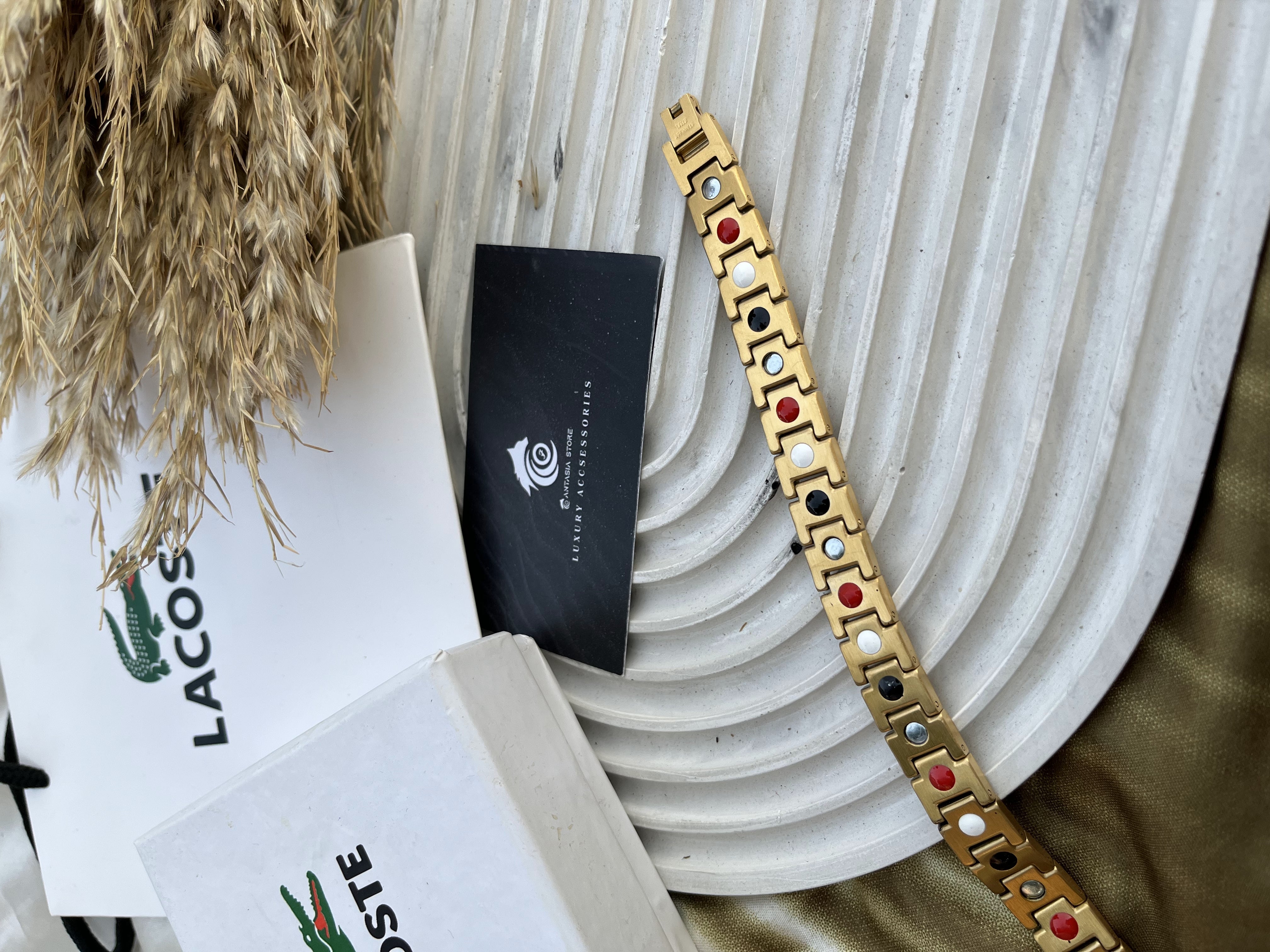 Gold Lacoste Bracelet 3