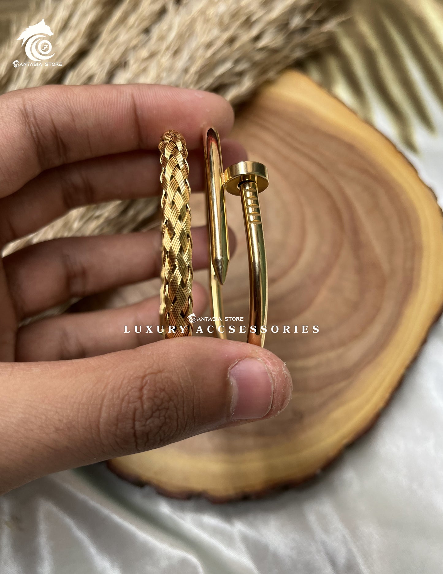 3 Gold Set bracelet