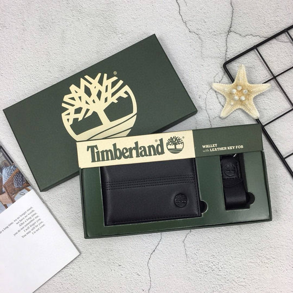 Timberland wallet + Keychain
