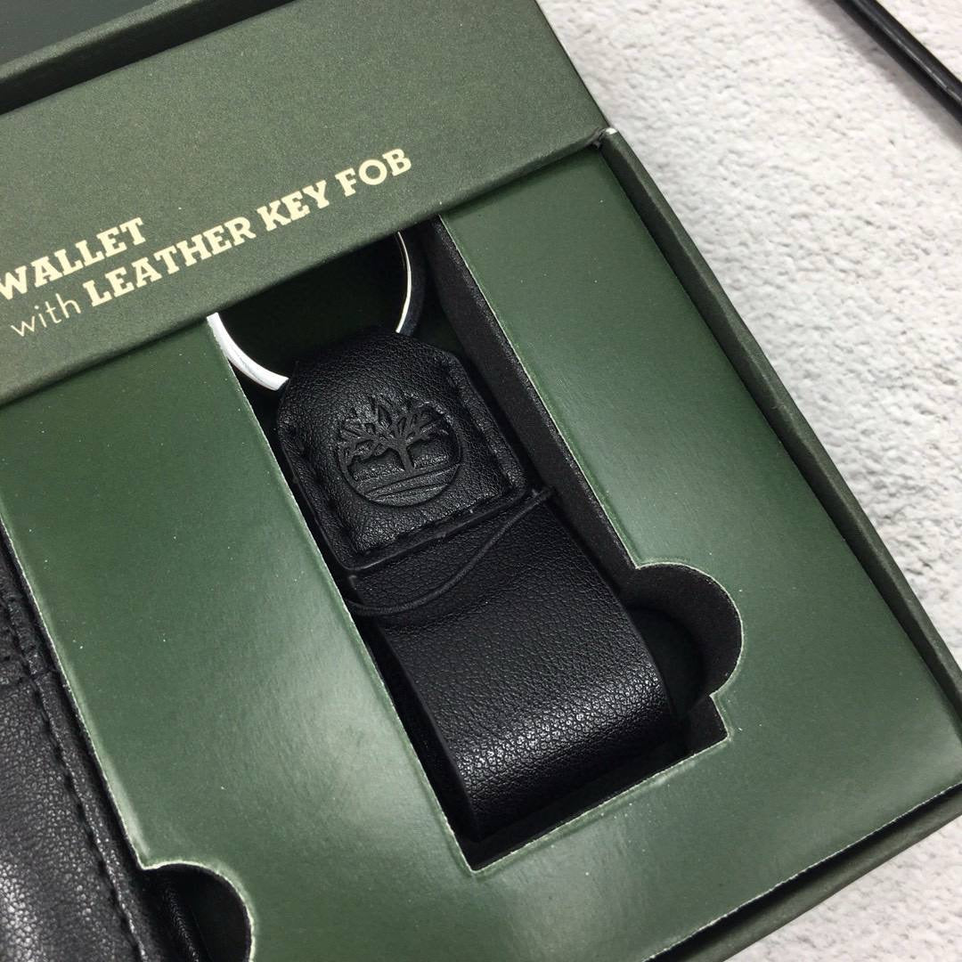 Timberland wallet + Keychain