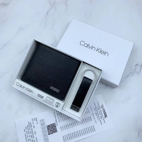 Calvin Klein wallet + Keychain