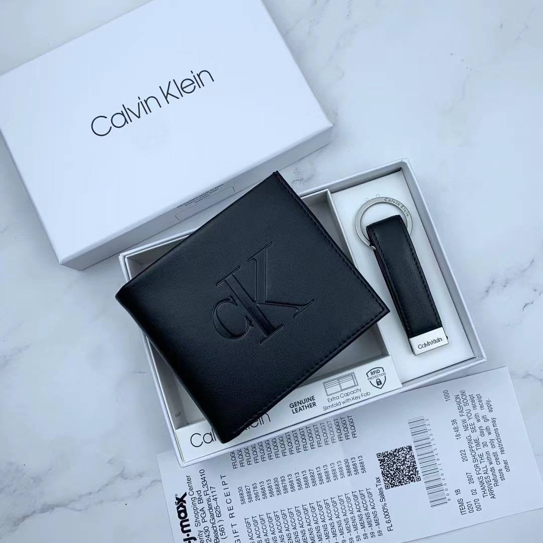 Calvin Klein wallet + Keychain
