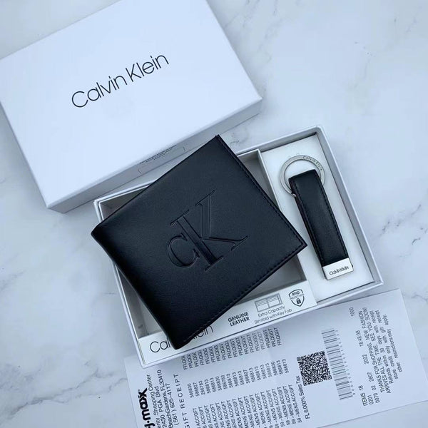 Calvin Klein wallet + Keychain