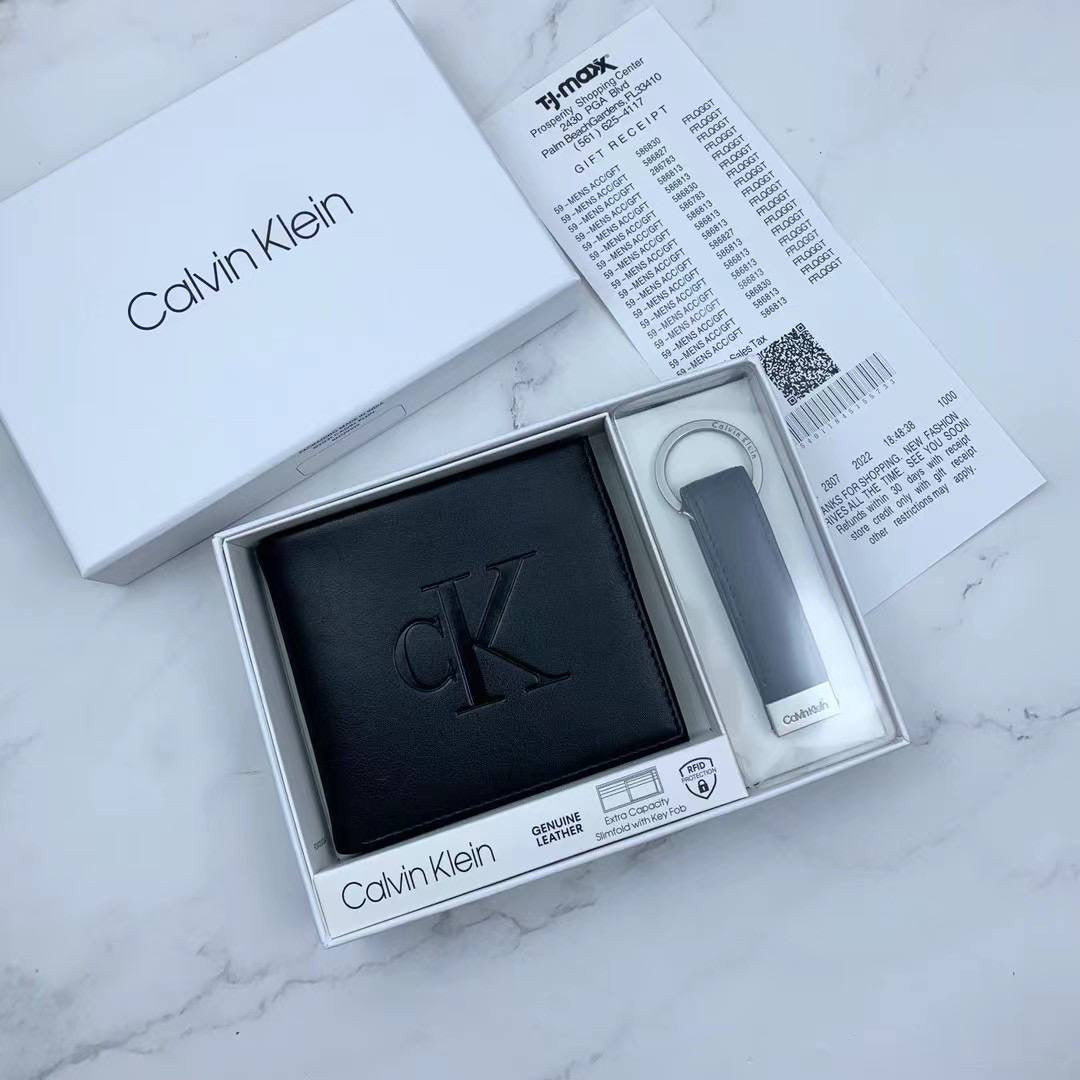 Calvin Klein wallet + Keychain