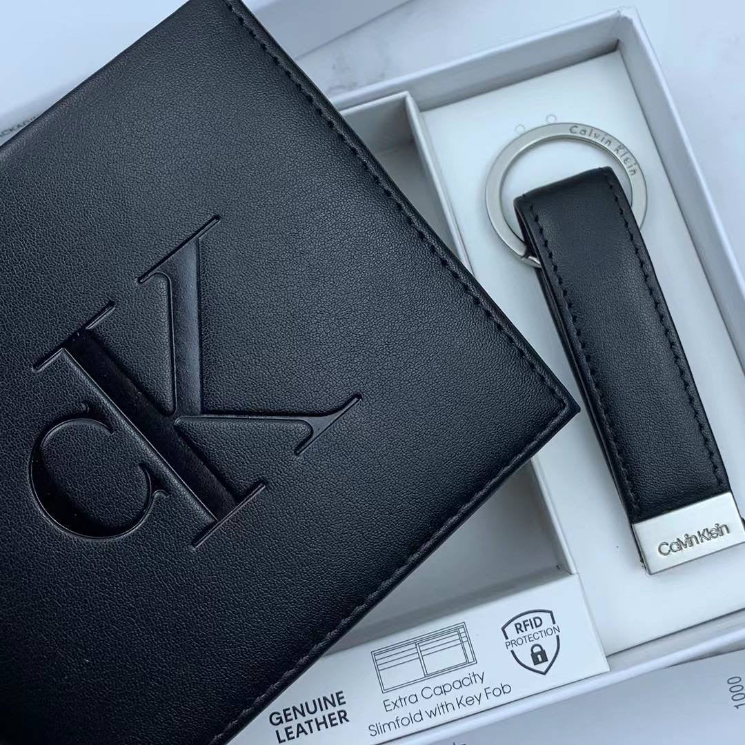 Calvin Klein wallet + Keychain