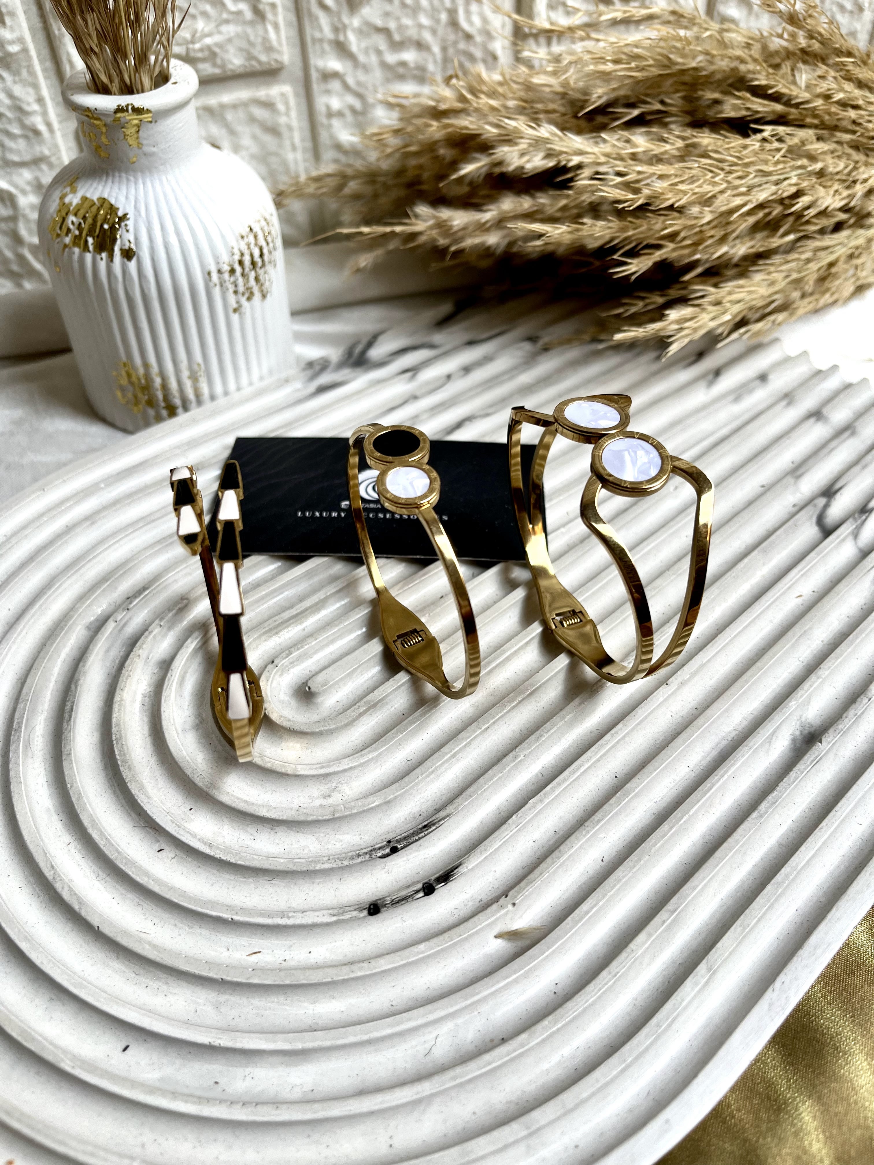 Black-White Bracelets