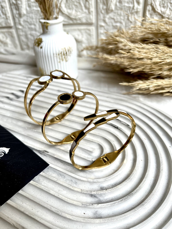 Black-White Bracelets