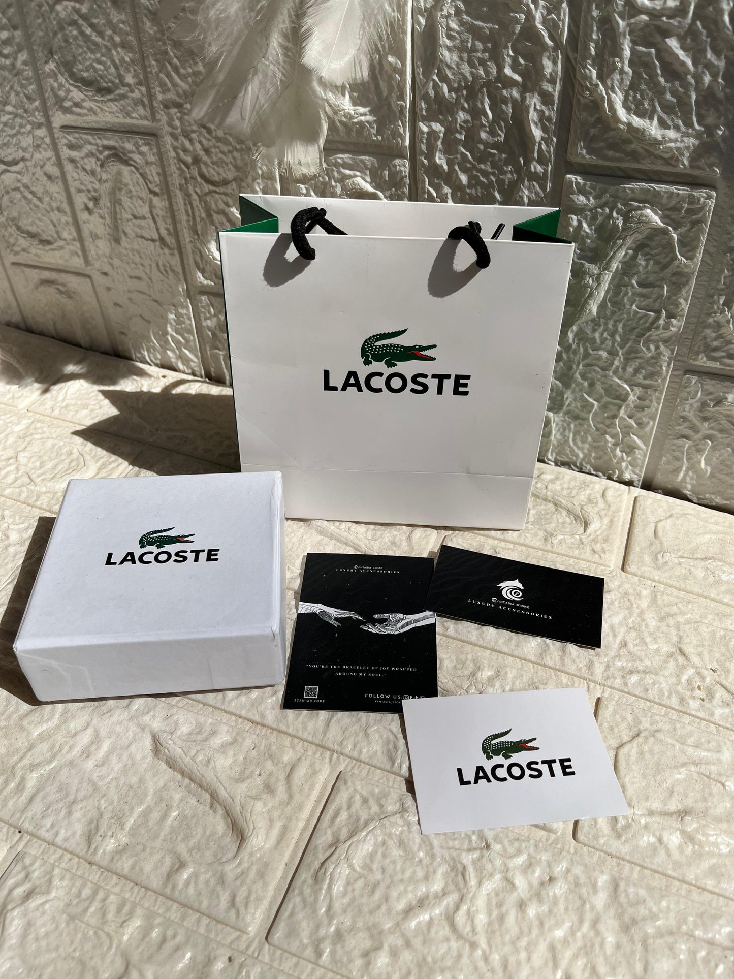 Blue black New edition-Lacoste bracelet