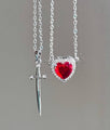Heart & Arrow Pendant Necklace