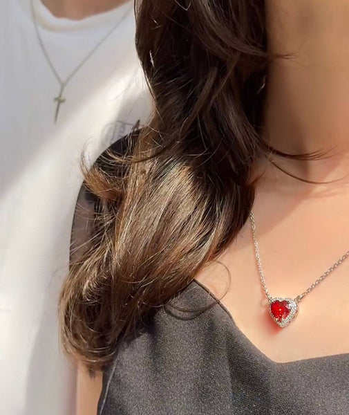 Heart & Arrow Pendant Necklace