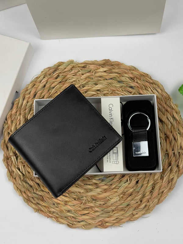 Calvin Klein wallet + Keychain