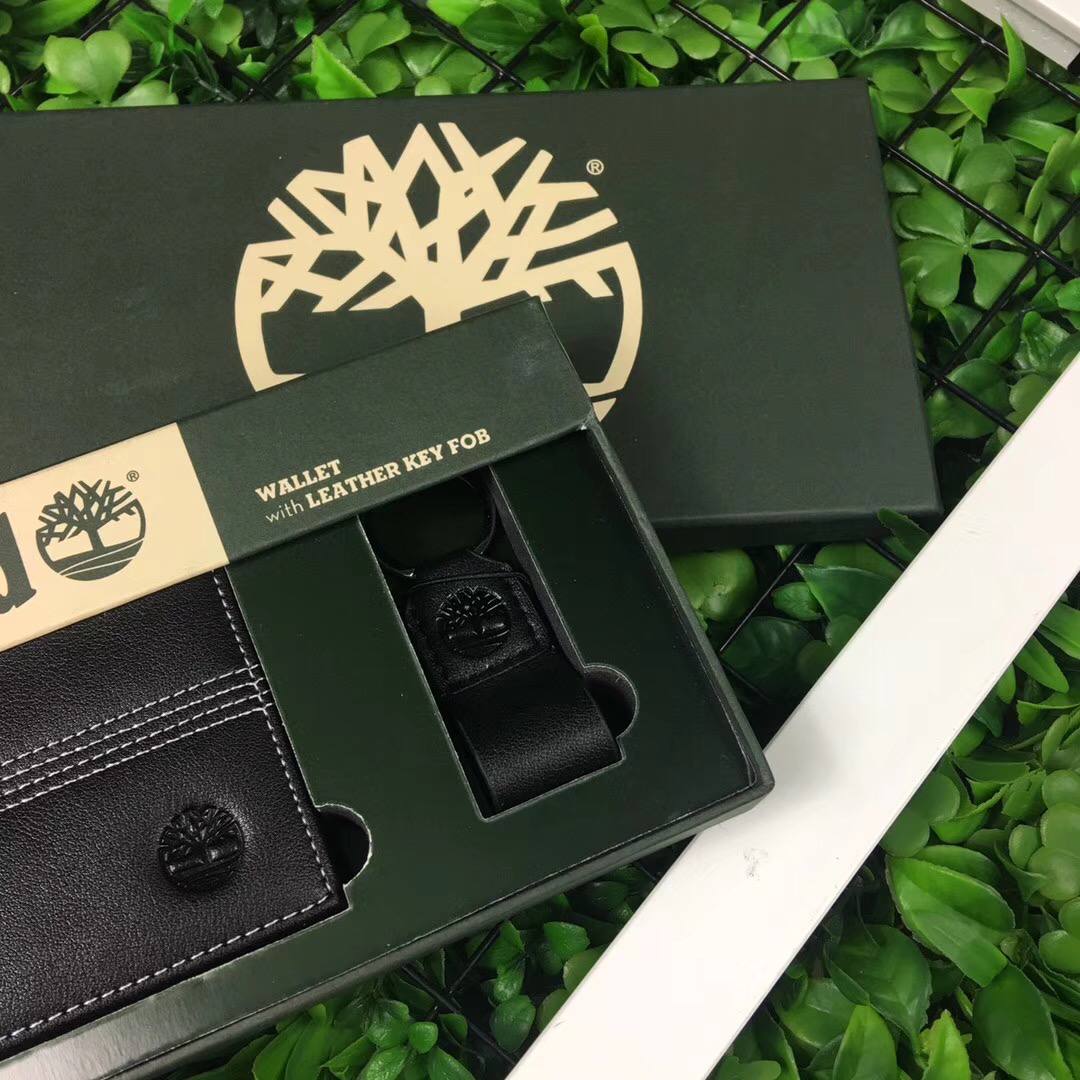Timberland wallet + Keychain