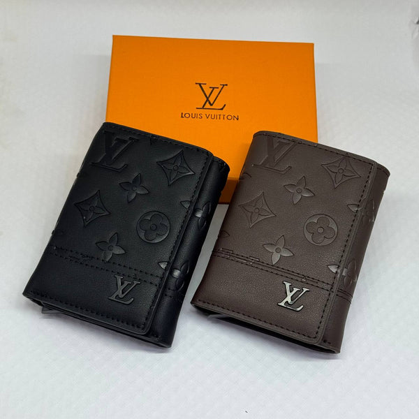 L&V Men's Slim Wallet & Card Holder