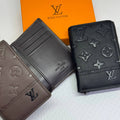 L&V Men's Slim Wallet & Card Holder