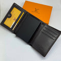 L&V Men's Slim Wallet & Card Holder