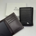 Polo Men's Slim Wallet & Card Holder
