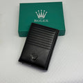 Rolex Men's Slim Wallet & Card Holder
