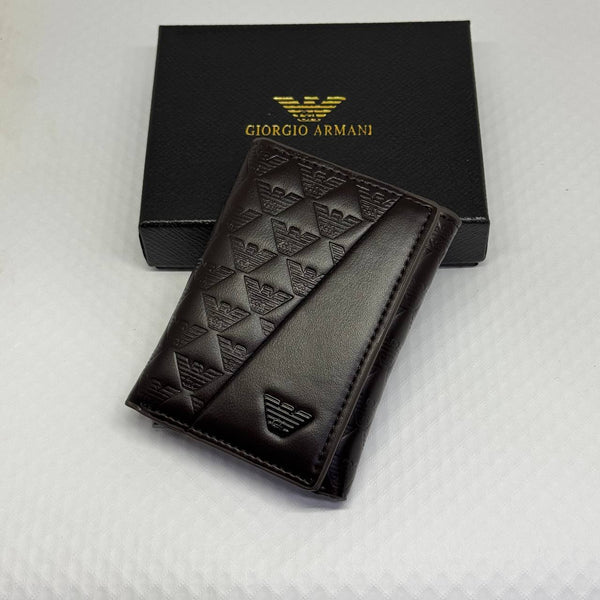Armani Men's Slim Wallet & Card Holder