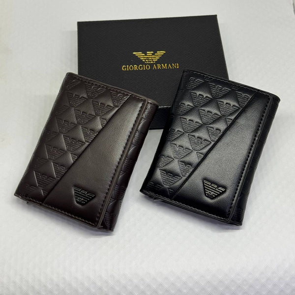Armani Men's Slim Wallet & Card Holder