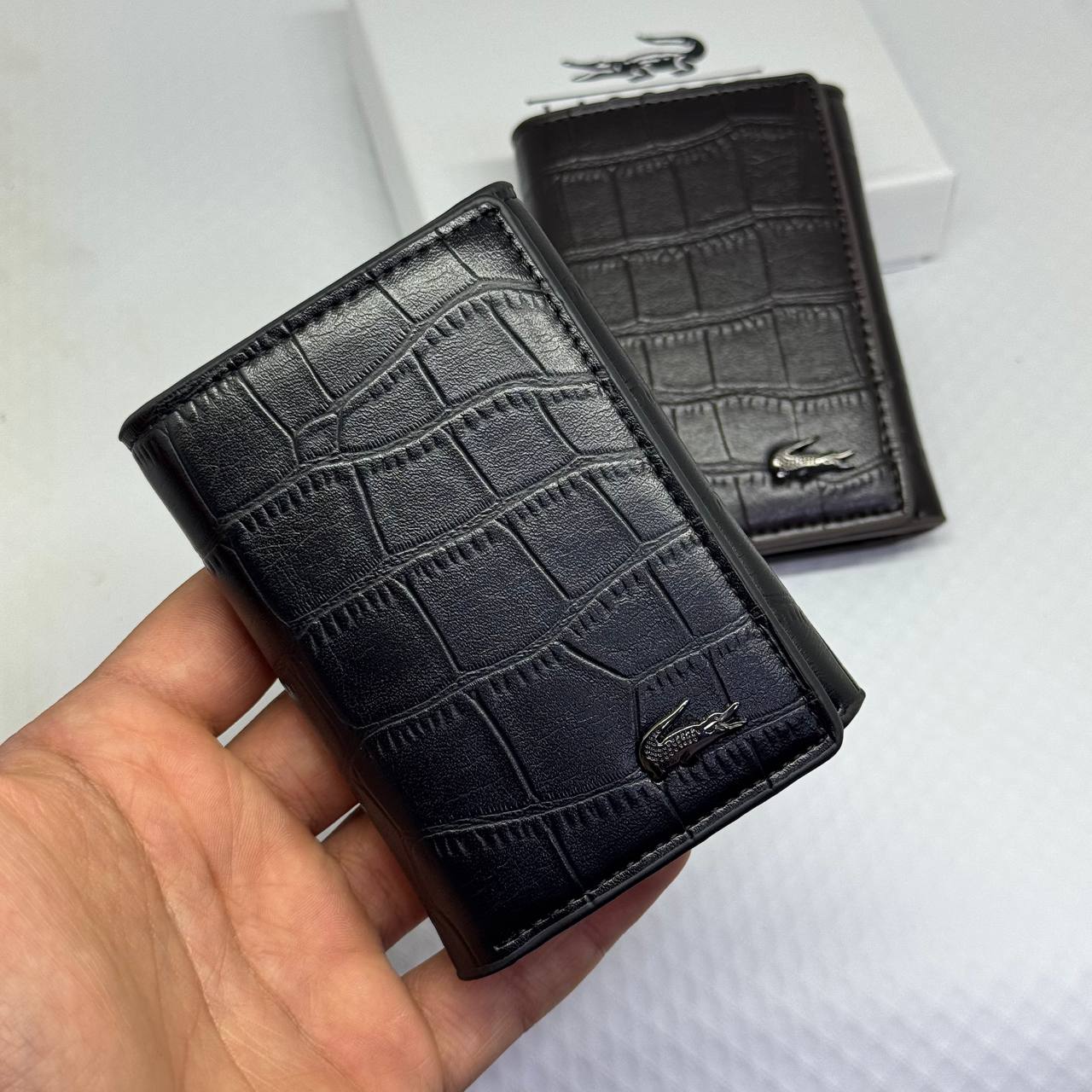 Lacoste Men's Slim Wallet & Card Holder